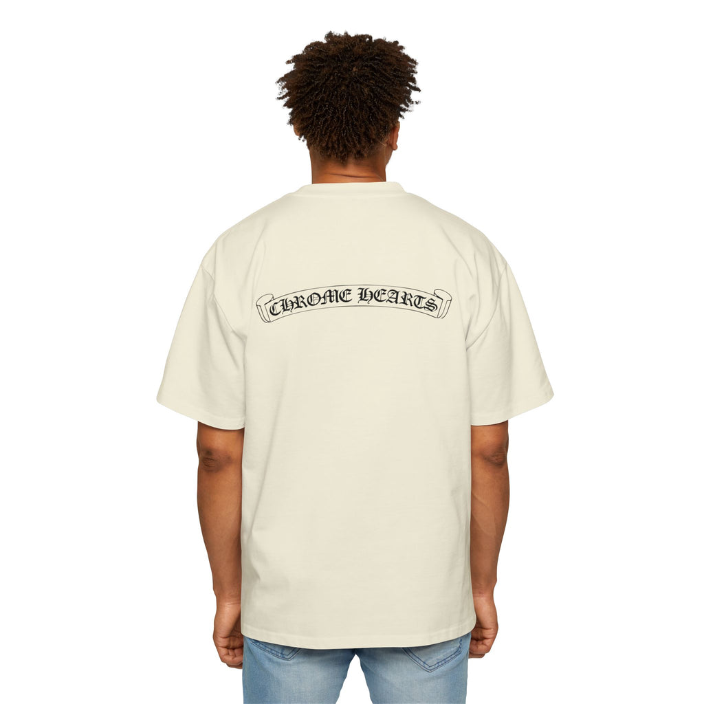 Oversized Tee — Chrome Hearts Back Logo Graphic