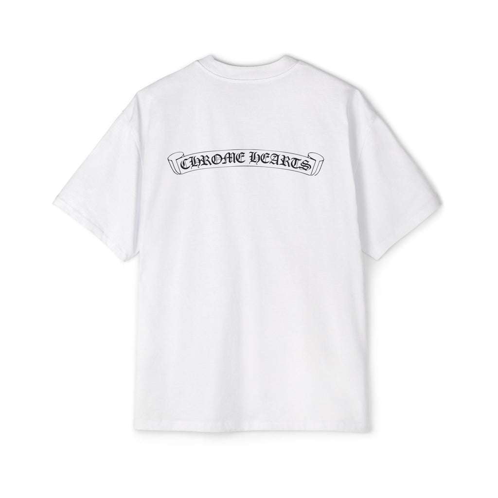 Oversized Tee — Chrome Hearts Back Logo Graphic