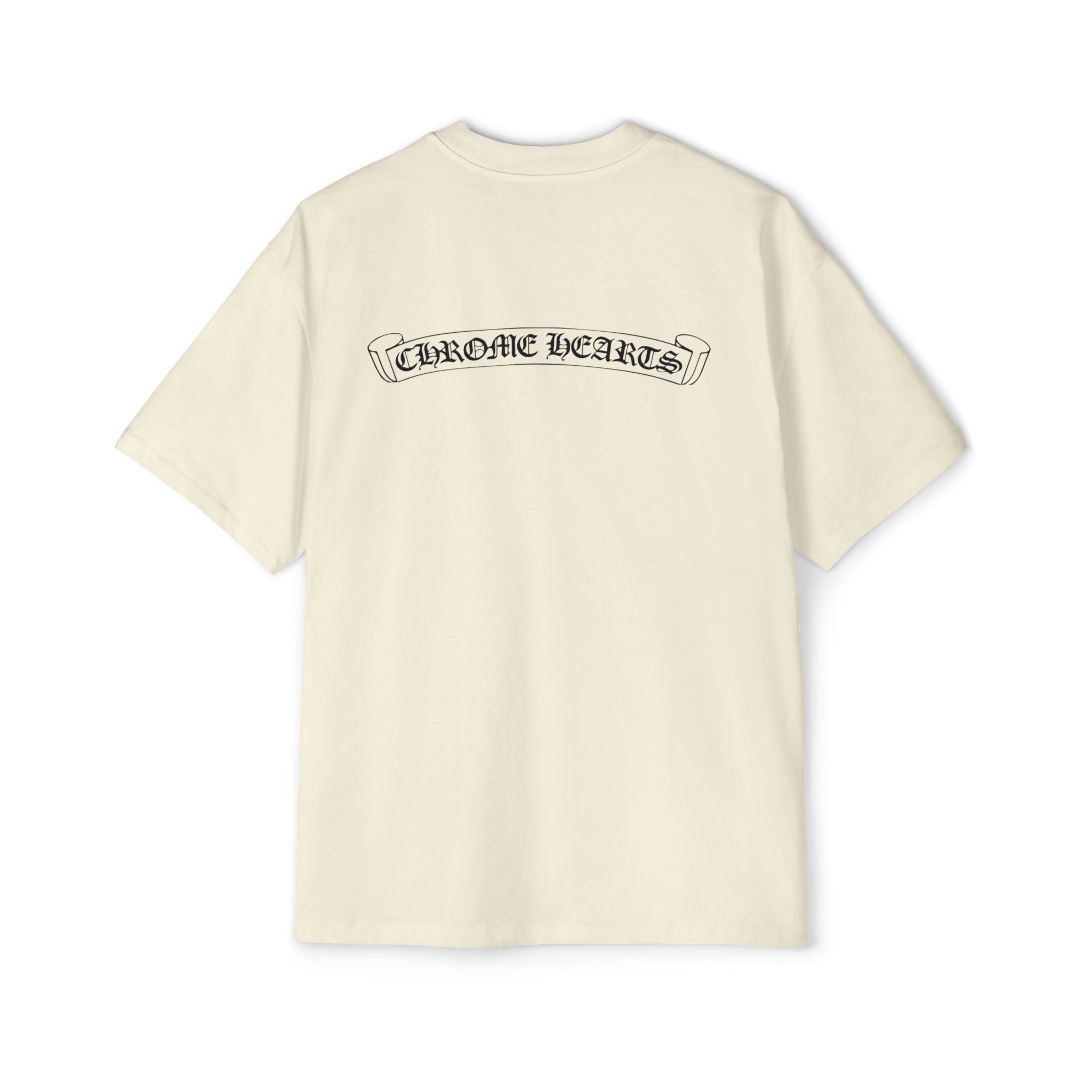 Oversized Tee — Chrome Hearts Back Logo Graphic
